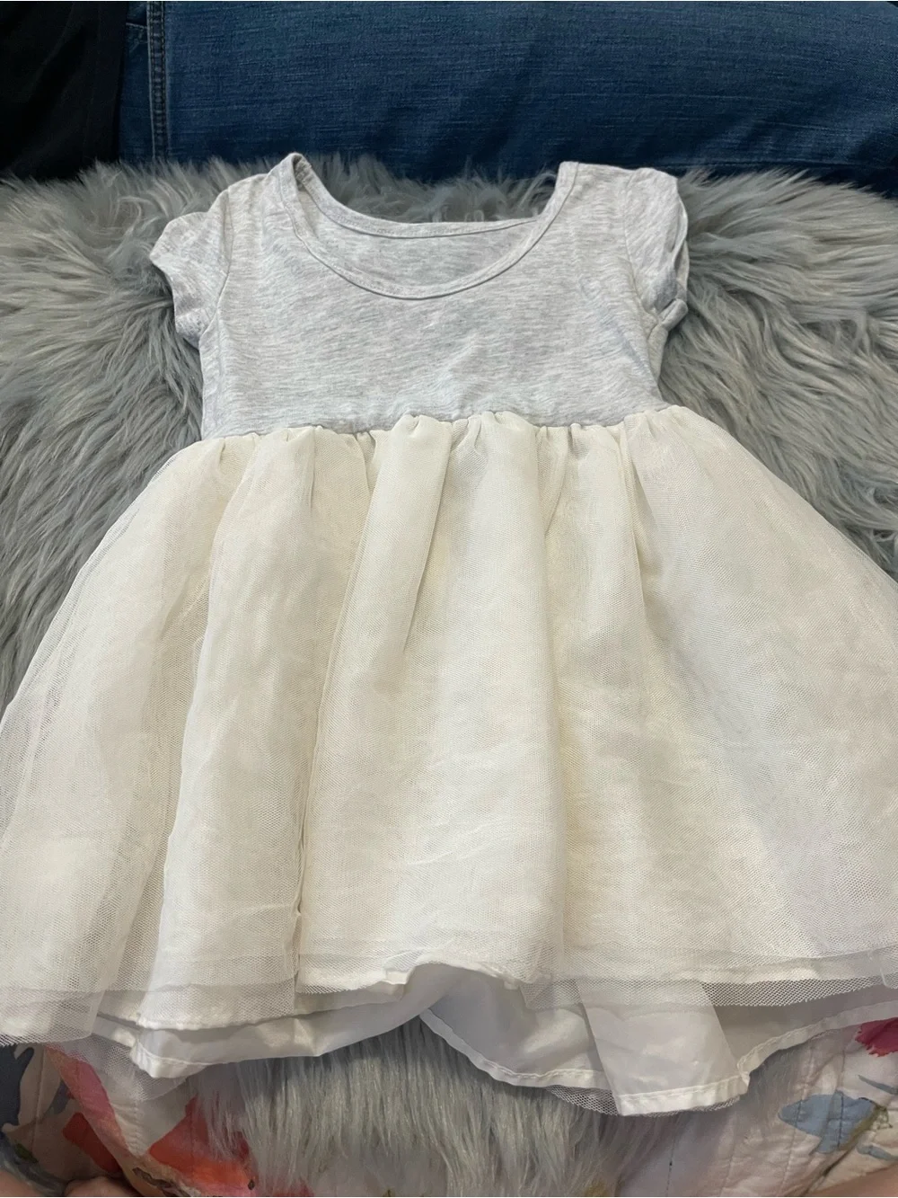 Cute baby girl dress Old navy dress tulle bottom 18 months #2792